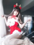 [Cosplay] 女主K 圣诞麋鹿 [100P1V-460MB]