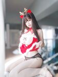 [Cosplay] 女主K 圣诞麋鹿 [100P1V-460MB]