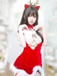 [Cosplay] 女主K 圣诞麋鹿 [100P1V-460MB]