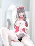 [Cosplay] 女主K 圣诞麋鹿 [100P1V-460MB]
