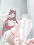 [Cosplay] 女主K 圣诞麋鹿 [100P1V-460MB]