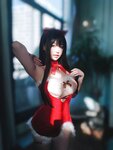 [Cosplay] 女主K 圣诞麋鹿 [100P1V-460MB]