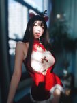 [Cosplay] 女主K 圣诞麋鹿 [100P1V-460MB]