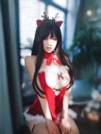 [Cosplay] 女主K 圣诞麋鹿 [100P1V-460MB]