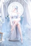 [Cosplay] 轩萧学姐 Nikke胜利女神 灰姑娘·水晶公主 [40P-308MB]