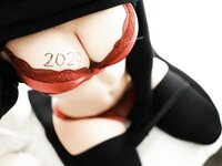 [Cosplay] 眼酱大魔王w 2024年贺图 黑红 [41P-525MB]