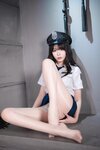 [Cosplay] 轩萧学姐 女警官 黑丝+肉丝 [170P-2.37GB]
