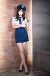[Cosplay] 轩萧学姐 女警官 黑丝+肉丝 [170P-2.37GB]