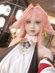 [Cosplay] 桜满三时 八重神子