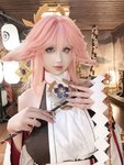 [Cosplay] 桜满三时 八重神子