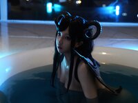 [Cosplay] 小和甜酒 浴缸 (恶魔+虎鲸+蓝色小狗) [80P-915MB]