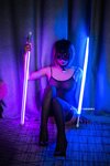 [Cosplay] 柒柒要乖哦 透明死库水和白T [36P-202MB]