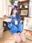[Cosplay] 星之迟迟 2025年06月计划E 蔚蓝档案 早濑优香体操服 [69P1V-1.24GB]