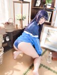 [Cosplay] 星之迟迟 2025年06月计划E 蔚蓝档案 早濑优香体操服 [69P1V-1.24GB]