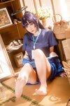 [Cosplay] 星之迟迟 2025年06月计划E 蔚蓝档案 早濑优香体操服 [69P1V-1.24GB]