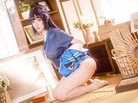 [Cosplay] 星之迟迟 2025年06月计划E 蔚蓝档案 早濑优香体操服 [69P1V-1.24GB]