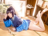 [Cosplay] 星之迟迟 2025年06月计划E 蔚蓝档案 早濑优香体操服 [69P1V-1.24GB]