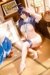 [Cosplay] 星之迟迟 2025年06月计划E 蔚蓝档案 早濑优香体操服 [69P1V-1.24GB]