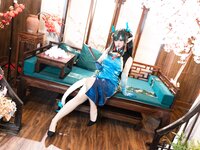 [Cosplay] 小和甜酒 &橙风千雅 年夕旗袍双人御守 [189P-792MB]