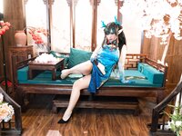 [Cosplay] 小和甜酒 &橙风千雅 年夕旗袍双人御守 [189P-792MB]