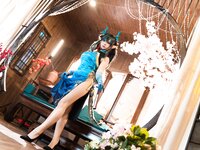 [Cosplay] 小和甜酒 &橙风千雅 年夕旗袍双人御守 [189P-792MB]
