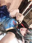 [Cosplay] 小和甜酒 &橙风千雅 年夕旗袍双人御守 [189P-792MB]