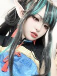 [Cosplay] 小和甜酒 &橙风千雅 年夕旗袍双人御守 [189P-792MB]