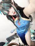 [Cosplay] 小和甜酒 &橙风千雅 年夕旗袍双人御守 [189P-792MB]