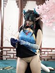 [Cosplay] 小和甜酒 &橙风千雅 年夕旗袍双人御守 [189P-792MB]