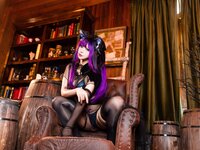[Cosplay] 小和甜酒 &橙风千雅 魔女猫咪 [118P-751MB]