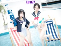 [Cosplay] 柒柒要乖哦 清凉夏日 [71P 1V-1.43GB]