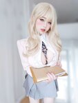[Cosplay] 女主K 催眠傲娇的前辈 [78P-381MB]