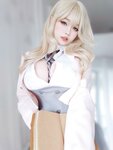 [Cosplay] 女主K 催眠傲娇的前辈 [78P-381MB]
