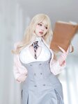 [Cosplay] 女主K 催眠傲娇的前辈 [78P-381MB]