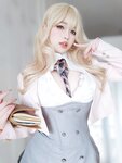 [Cosplay] 女主K 催眠傲娇的前辈 [78P-381MB]