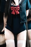 [Cosplay] 柒柒要乖哦 白丝死库水 [140P-1.11GB]