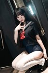 [Cosplay] 柒柒要乖哦 白丝死库水 [140P-1.11GB]