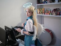 [Cosplay] 小和甜酒 小空天使便利店 [115P1V-1.08GB]
