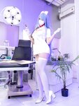 [Cosplay] 小和甜酒 碧蓝航线 伏罗希洛夫 护士 [25P2V-233MB]