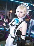 [Cosplay] 小和甜酒 蔚蓝档案 飞鸟马时女仆 [31P-560MB]