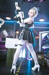 [Cosplay] 小和甜酒 蔚蓝档案 飞鸟马时女仆 [31P-560MB]