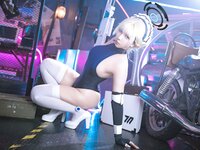 [Cosplay] 小和甜酒 蔚蓝档案 飞鸟马时女仆 [31P-560MB]