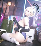 [Cosplay] 小和甜酒 蔚蓝档案 飞鸟马时女仆 [31P-560MB]