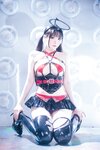 [Cosplay] 霜月shimo 2025年09月订阅 賽博黑天使 Cyber Black Angel [20P3V-97MB]