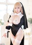 [Cosplay] KANEKO_咔喵 修女 [120P7V-1.05GB]