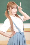 [Lovepop] Rika Tsubaki 椿りか - L0795 Photoset 007 School Uniform