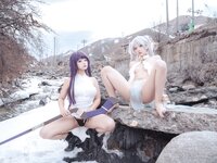 [Cosplay] 小和甜酒 &橙风千雅 菲伦 芙莉莲 [88P-569MB]