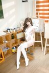 [Cosplay] 柒柒要乖哦 粉色泳衣 [77P-0.99GB]