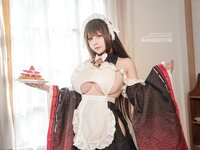 [Cosplay] KANEKO_咔喵 樫野牛牛女仆 [35P2V-983MB]