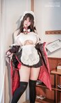 [Cosplay] KANEKO_咔喵 樫野牛牛女仆 [35P2V-983MB]